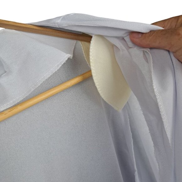 NEW Hosanna 5267 Sheer WHITE Cover Jacket Size 2XL - Picture 7 of 9